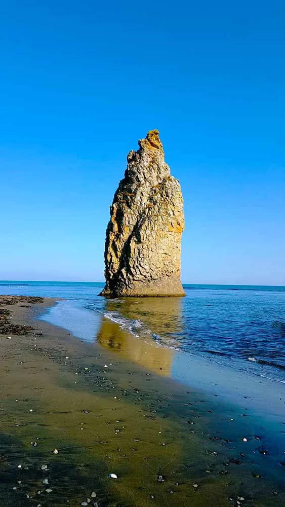 чертов палец кунашир