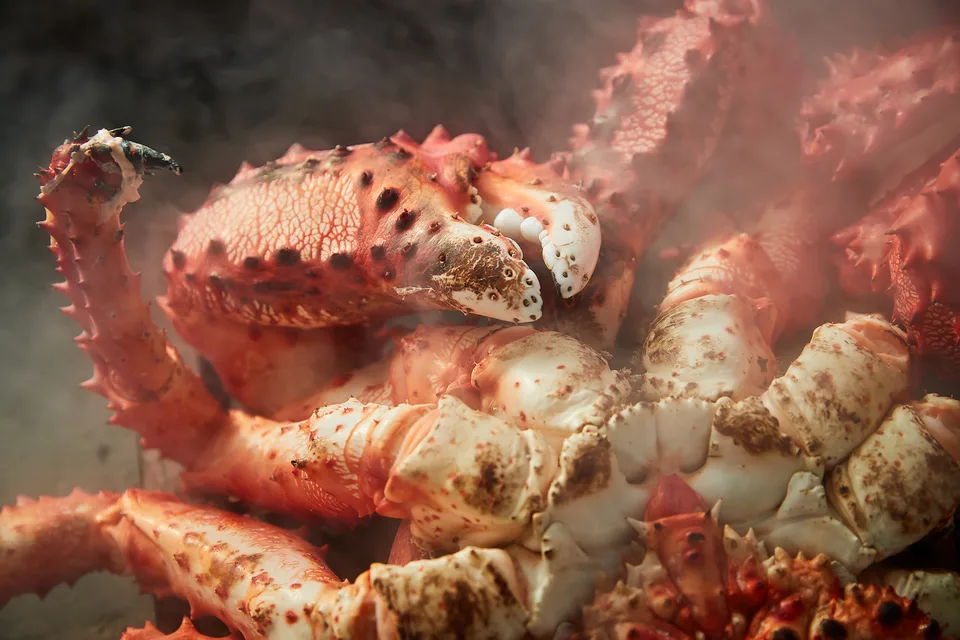 охота на краба