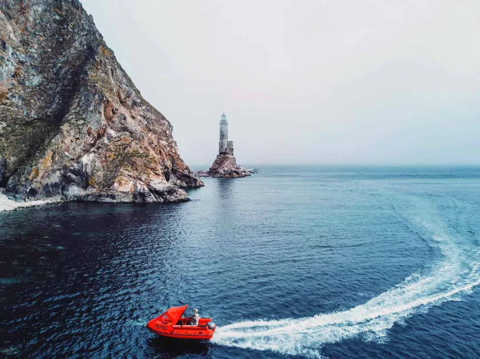 Маяк Анива на мысе Анива, Сахалин